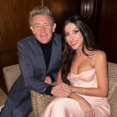 Nivine Jay with her fiance, Jason Nash.